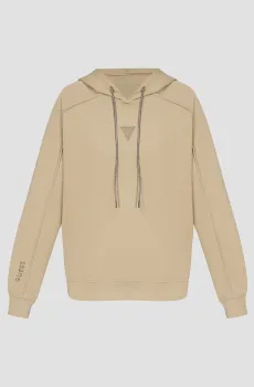 Женское бежевое худи Бежевый S Guess W4GQ12.KBK32;A117