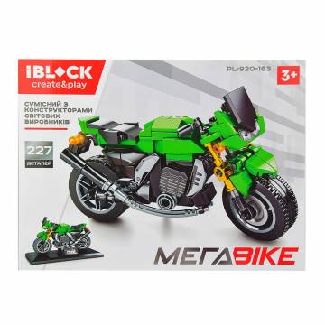 Конструктор IBLOCK Мега Bike мотоцикл Kawasaki Ninja (PL-920-183) Конструктор IBLOCK Мега Bike мотоцикл Kawasaki Ninja (PL-920-183)