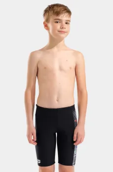 Детские черные гидрошорты LIT LOGO SWIM JAMMER Черный 6 Arena 010693-550