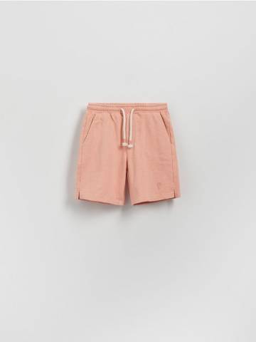 Reserved - Бавовняні шорти - персиковий - XZ768-24X