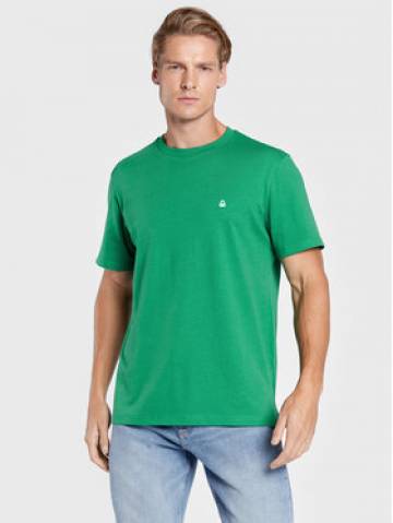 United Colors Of Benetton Футболка 3MI5J1AF7 Зелений Regular Fit United Colors Of Benetton Футболка 3MI5J1AF7 Зелений Regular Fit