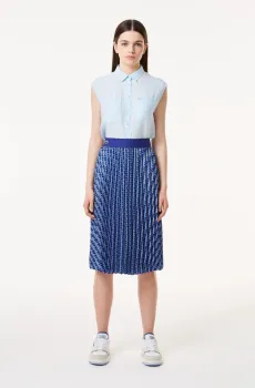 Женская голубая юбка Голубой 34 Lacoste JF0401F9F