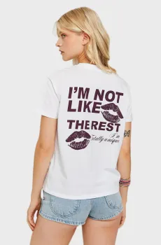 Женская белая футболка Белый XS Tally Weijl STSCOPOOM11B