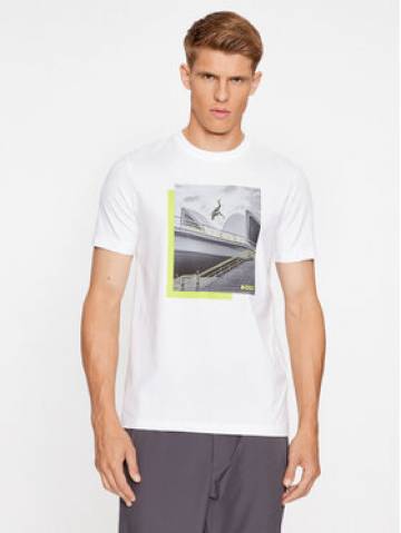 Boss Футболка Tee 10 50507028 Білий Regular Fit Boss Футболка Tee 10 50507028 Білий Regular Fit