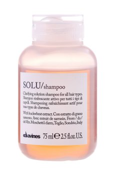Бессульфатный  шампунь для глубокого очищения Davines Solu Shampoo для всех типов волос, 75 мл