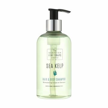Шампунь для волос и тела 2 в 1 Scottish Fine Soaps Sea Kelp Hair And Body Shampoo Морские водоросли, 300 мл Шампунь для волос и тела 2 в 1 Scottish Fine Soaps Sea Kelp Hair And Body Shampoo Морские водоросли, 300 мл