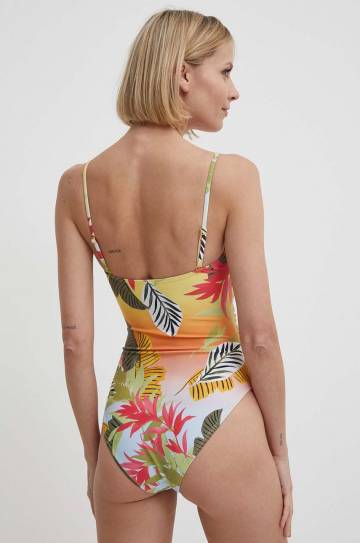 Слитный купальник Desigual PALMS ONE PIECE цвет жёлтый слегка упрочнённая чашечка 24SWMK05 Слитный купальник Desigual PALMS ONE PIECE цвет жёлтый слегка упрочнённая чашечка 24SWMK05