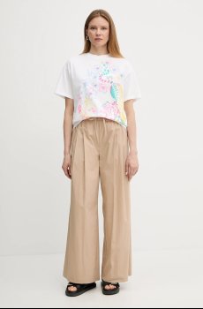 Хлопковая футболка Twinset