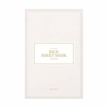Увлажняющая тканевая маска для лица Im From Rice Sheet Mask с экстрактом риса, 20 мл Увлажняющая тканевая маска для лица Im From Rice Sheet Mask с экстрактом риса, 20 мл