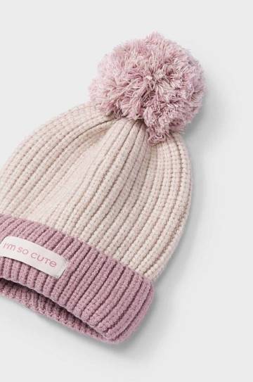 Детские шапка и шарф Mayoral цвет розовый 10827