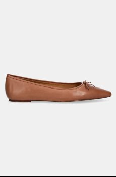 Кожаные балетки Polo Ralph Lauren Pointed Ballet