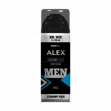Мужская пена для бритья Bradoline Alex Men Prince Shaving Foam, 400 мл Мужская пена для бритья Bradoline Alex Men Prince Shaving Foam, 400 мл