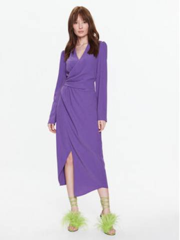 Silvian Heach Коктейльна сукня GPP23452VE Фіолетовий Regular Fit Silvian Heach Коктейльна сукня GPP23452VE Фіолетовий Regular Fit