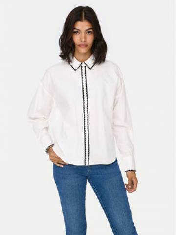 JDY Сорочка Lorenzo 15330351 Білий Regular Fit JDY Сорочка Lorenzo 15330351 Білий Regular Fit