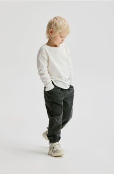 Reserved - Джинси jogger - чорний - 364HN-99J