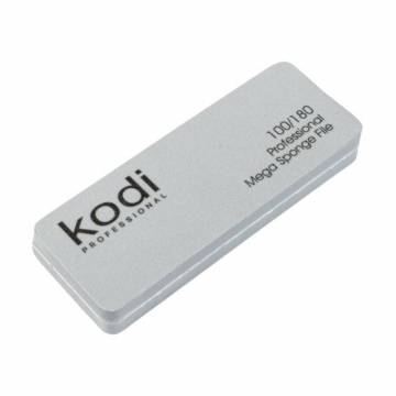 Мини пилка-баф для ногтей прямоугольной формы Kodi Professional 170, 100/180 грит, серая, 90*35*11.5 мм Мини пилка-баф для ногтей прямоугольной формы Kodi Professional 170, 100/180 грит, серая, 90*35*11.5 мм