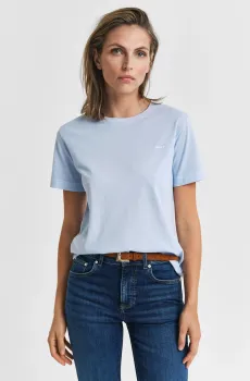 Женская голубая футболка REG SUNFADED Голубой M Gant 4200868