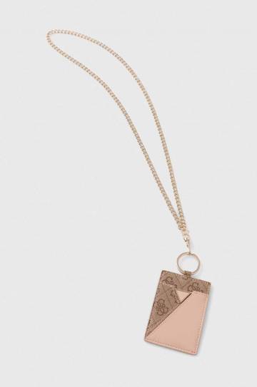 Чехол на карты Guess цвет бежевый RW1627 P4201 Чехол на карты Guess цвет бежевый RW1627 P4201