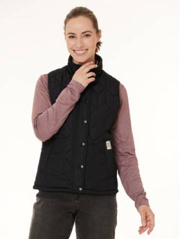 Weather Report Безрукавка Peggy WR213545 Чорний Regular Fit Weather Report Безрукавка Peggy WR213545 Чорний Regular Fit