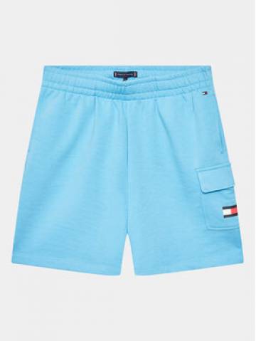 Tommy Hilfiger Спортивні шорти KB0KB08096 D Блакитний Regular Fit