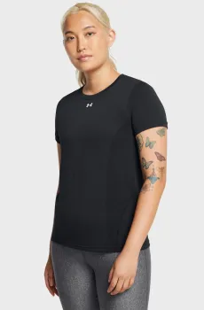 Женская черная футболка Vanish Seamless Loose SS Черный XS Under Armour 1384406-001