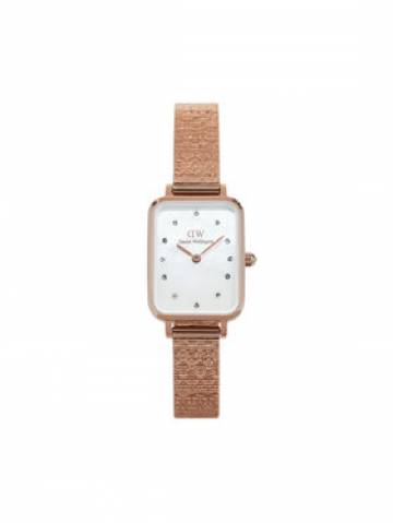 Daniel Wellington Годинник Quadro Lumine Pressed Piano DW00100578 Золотий Daniel Wellington Годинник Quadro Lumine Pressed Piano DW00100578 Золотий