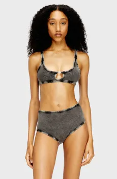 Женский темно-серый топ FLORENCE-DNM Серый S Diesel A21551 0LKAR