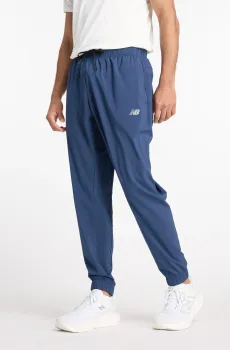 Мужские синие спортивные брюки Sport Essentials Woven Jogger Синий XXL New Balance MP41011NNY