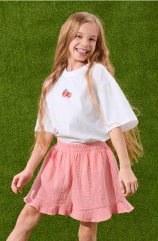 Бавовняні шорти pull-on - кораловий