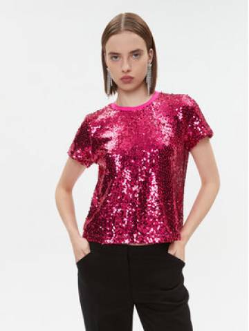 DKNY Футболка P3MH4SIT Рожевий Regular Fit DKNY Футболка P3MH4SIT Рожевий Regular Fit