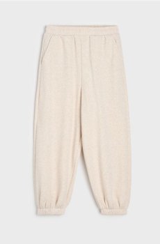 Спортивні штани loose jogger - бежевий