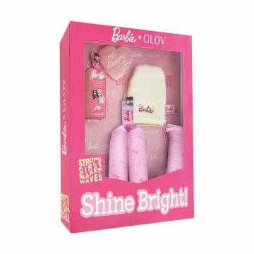 Набор для волос и лица Glov Barbie Shine Bright!, 4 единицы Набор для волос и лица Glov Barbie Shine Bright!, 4 единицы