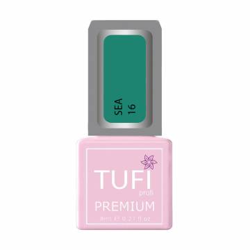 Гель-лак для ногтей Tufi profi Premium Sea 16 Бирюзовый жемчуг, 8 мл Гель-лак для ногтей Tufi profi Premium Sea 16 Бирюзовый жемчуг, 8 мл