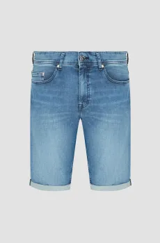 Мужские синие джинсовые шорты Синий 34-30 Karl Lagerfeld 542833.265820;620