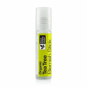 Уценка! Стик для лица Dr. Organic Tea Tree Blemish Stick против недостатков и воспалений кожи, с экстрактом чайного дерева, 8 мл Уценка! Стик для лица Dr. Organic Tea Tree Blemish Stick против недостатков и воспалений кожи, с экстрактом чайного дерева, 8 мл