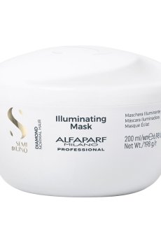 Маска для блеска волос Alfaparf Milano Semi Di Lino Diamond Illuminating Mask, 200 мл