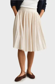 Женская белая юбка PLEATED Белый 34 Gant 4400237