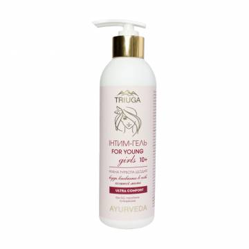 Интим-гель для девочек от 10 лет Triuga Ayurveda For Young Girls 10+ Ultra Comfort, 300 мл Интим-гель для девочек от 10 лет Triuga Ayurveda For Young Girls 10+ Ultra Comfort, 300 мл