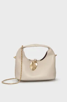 Женская белая сумка STONE LOCK SLOUCHY Белый ONESIZE Calvin Klein LV04K3177G