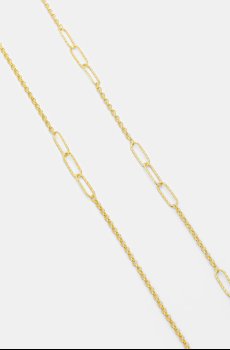 Колье и браслет из позолоченного серебра Answear.LAB