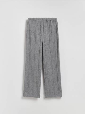 Reserved - Трикотажні штани з додаванням віскози - середньо-сірий - 828HD-85X