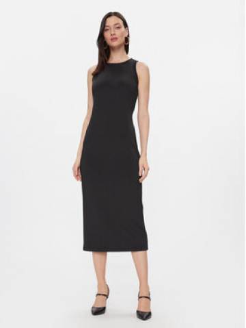 Max Mara Leisure Повсякденна сукня Baccano 2416621027 Чорний Regular Fit Max Mara Leisure Повсякденна сукня Baccano 2416621027 Чорний Regular Fit