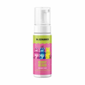 Парфюмированная пенка для душа Mr.Scrubber Berry Bears Shower Foam женская, 150 мл Парфюмированная пенка для душа Mr.Scrubber Berry Bears Shower Foam женская, 150 мл