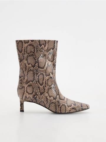 Reserved - LADIES` ANKLE BOOTS - різнобарвний - 479DB-MLC Reserved - LADIES` ANKLE BOOTS - різнобарвний - 479DB-MLC