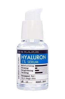 Увлажняющая сыворотка для лица Derma Factory Hyaluron 1% Serum, 80 мл