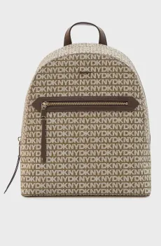 Женский бежевый рюкзак с узором BRYANT Бежевый ONESIZE DKNY R51KYJ33