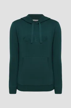 Мужское зеленое худи Зеленый S Guess M3BR19.Z38V2;G8U1