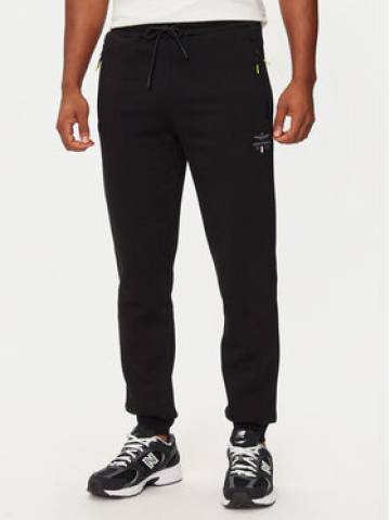 Aeronautica Militare Спортивні штани 242PF946F565 Чорний Regular Fit Aeronautica Militare Спортивні штани 242PF946F565 Чорний Regular Fit