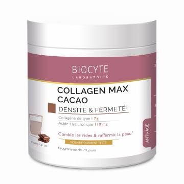 Коллаген + Гиалуроновая кислота Biocyte Collagen Max Cacao со вкусом какао, в порошке, 260 г Коллаген + Гиалуроновая кислота Biocyte Collagen Max Cacao со вкусом какао, в порошке, 260 г