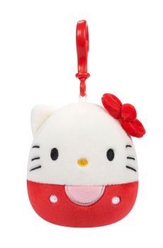 Мягкая игрушка на клипсе Squishmallows Хэллоу Китти, от 3 лет, 9 см (SQSN00269-Ph20)